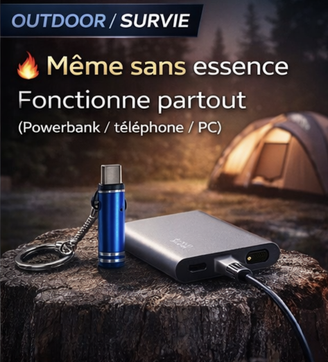 Zaplight Pro - Plus Jamais à Court de Feu